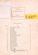 Sheffield-Sheffield No. 109 Annular Form Grinder Parts List Manual Year (1951)-No. 109-02